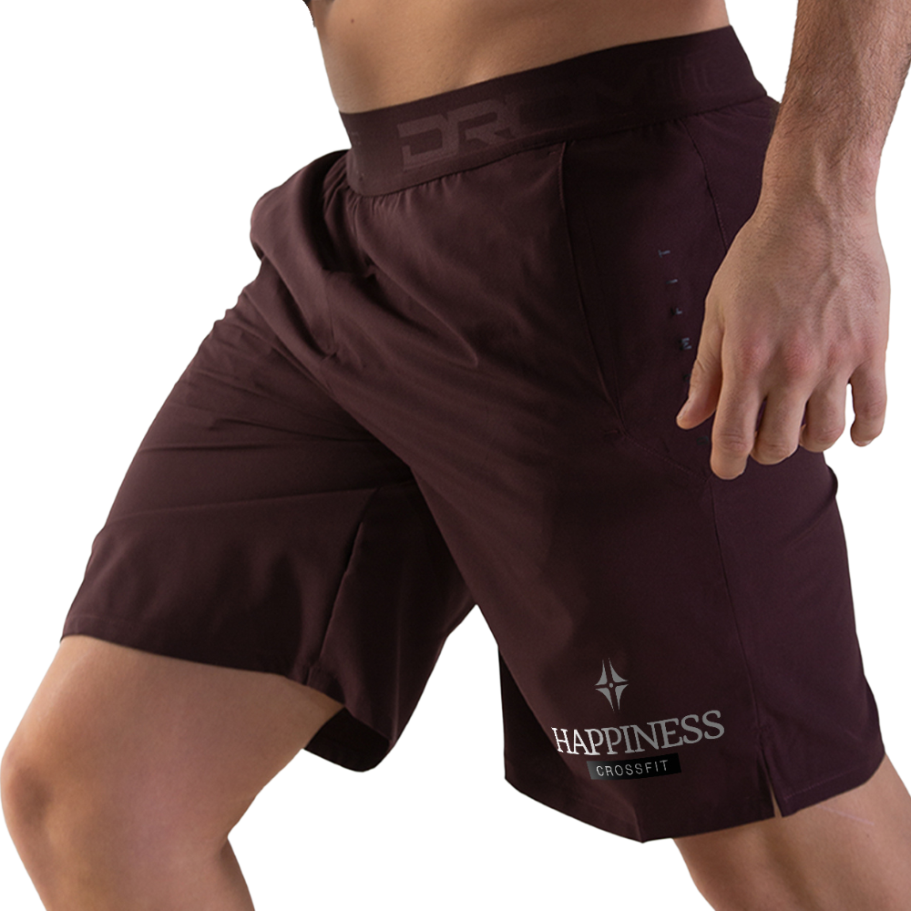 Short Bordeaux CrossFit Happiness